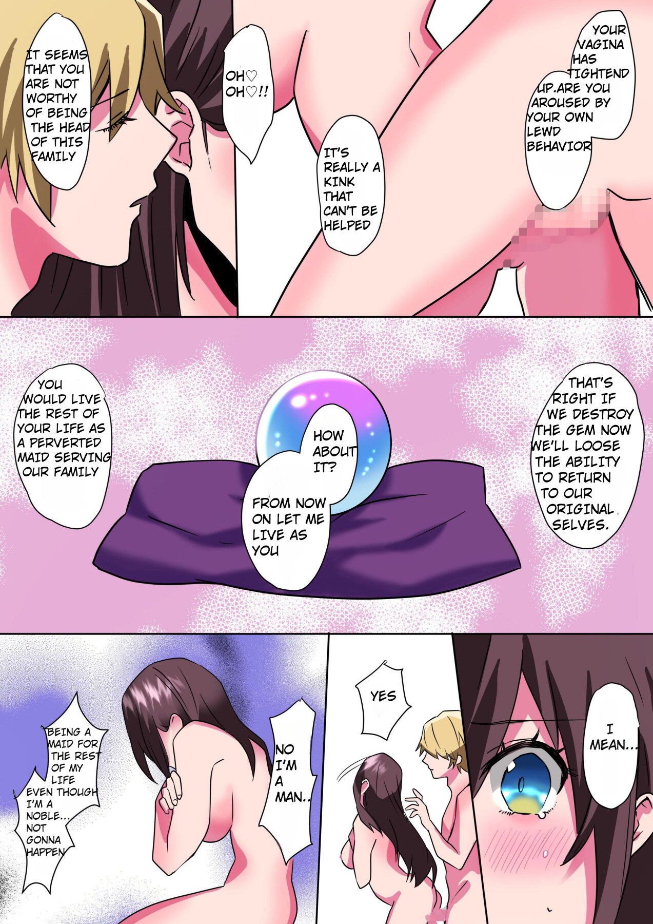 Hentai Manga Comic-A certain nobleman's desire to become a woman and destroy himself-Read-34